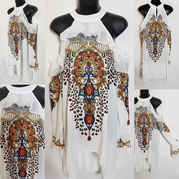 Cold Shoulder Top - Picture 2 of 8